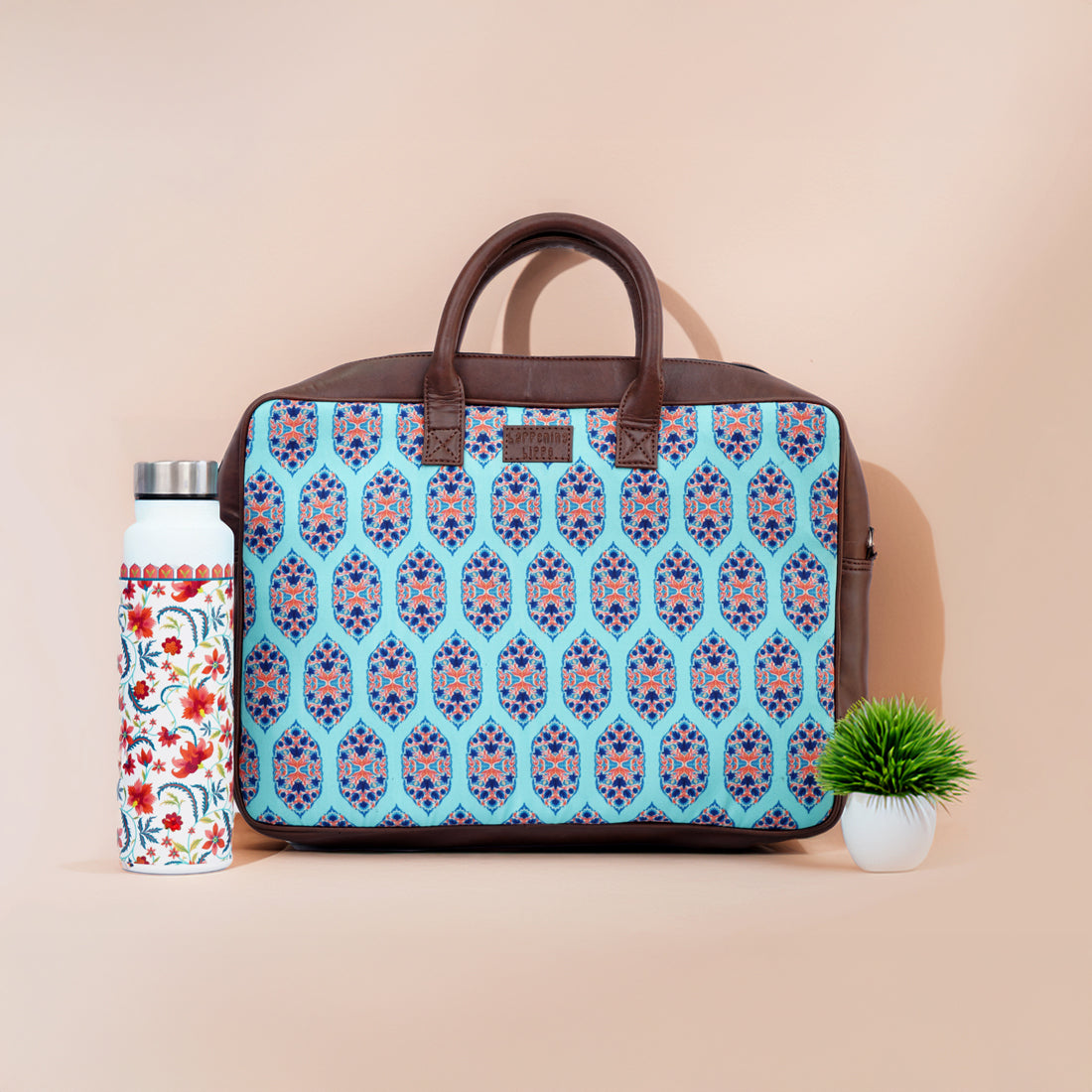 Neutral Not Sorry Laptop Hand Bag