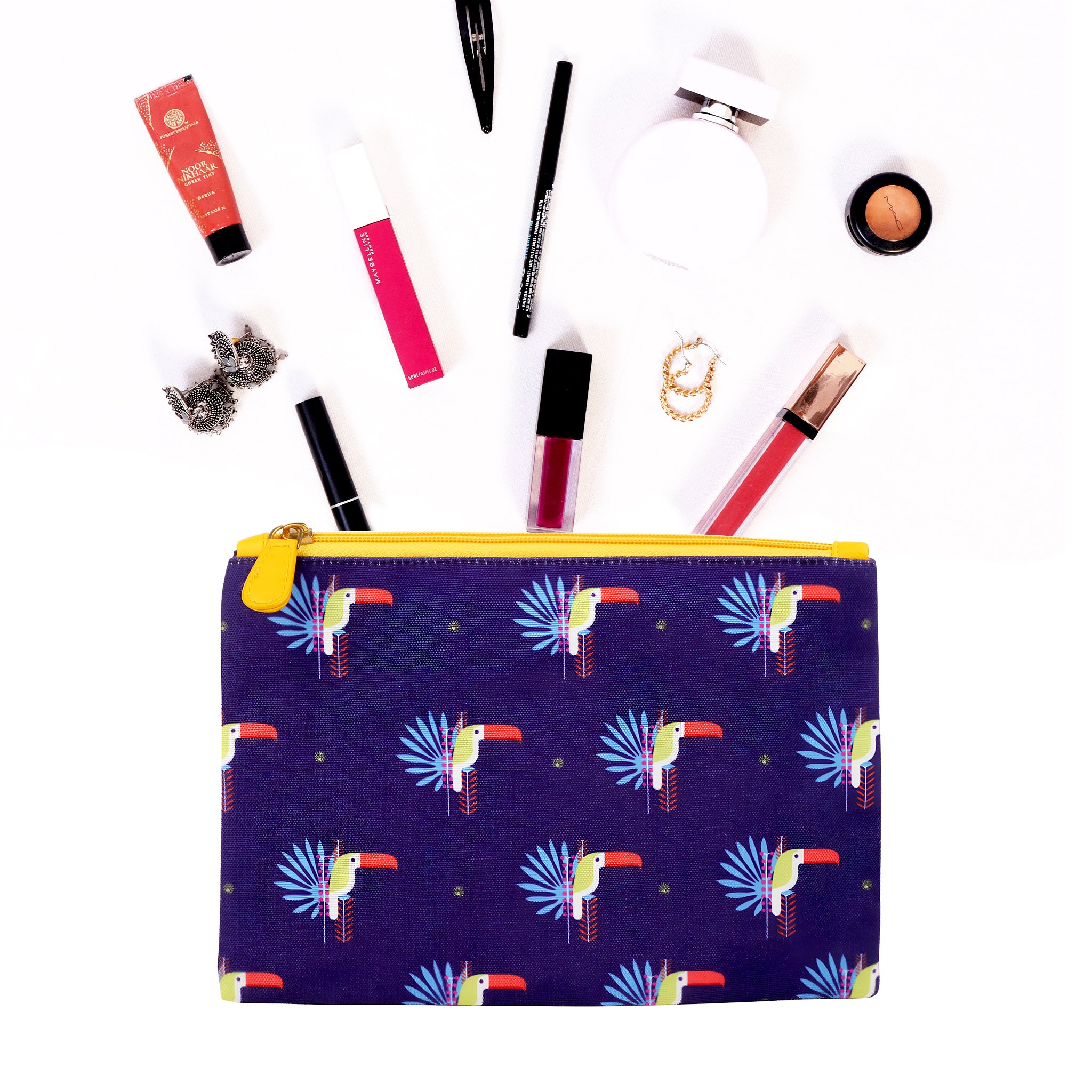 pouches,pouches for women,ladies pouch,pouch bag small,pouch bag for ladies,cotton pouches,women's makeup bag,womens pouch,zipper purse,travel pouch,travel pouch for women,happening hippo pouches