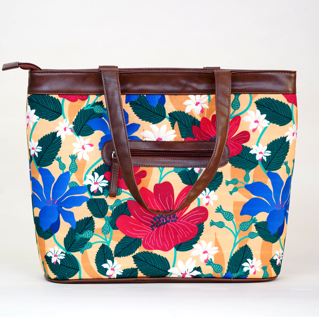 Yellow Flowers Women's Luxury DesignerLaptop bag