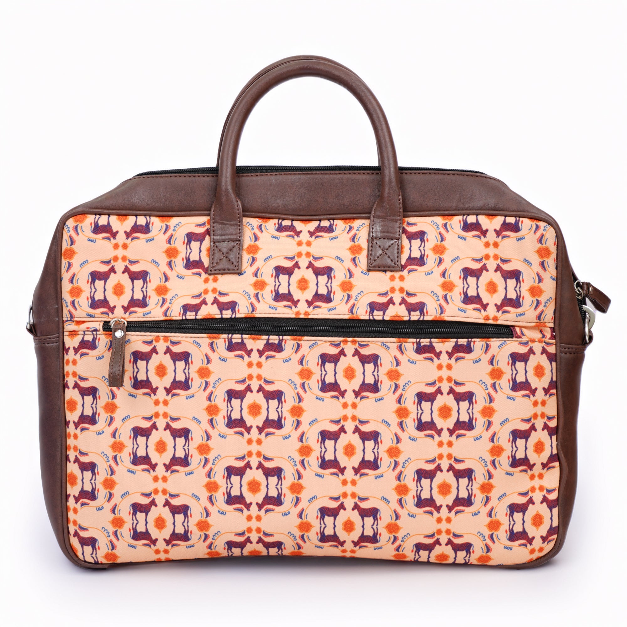 Desi Olive Laptop Hand Bag