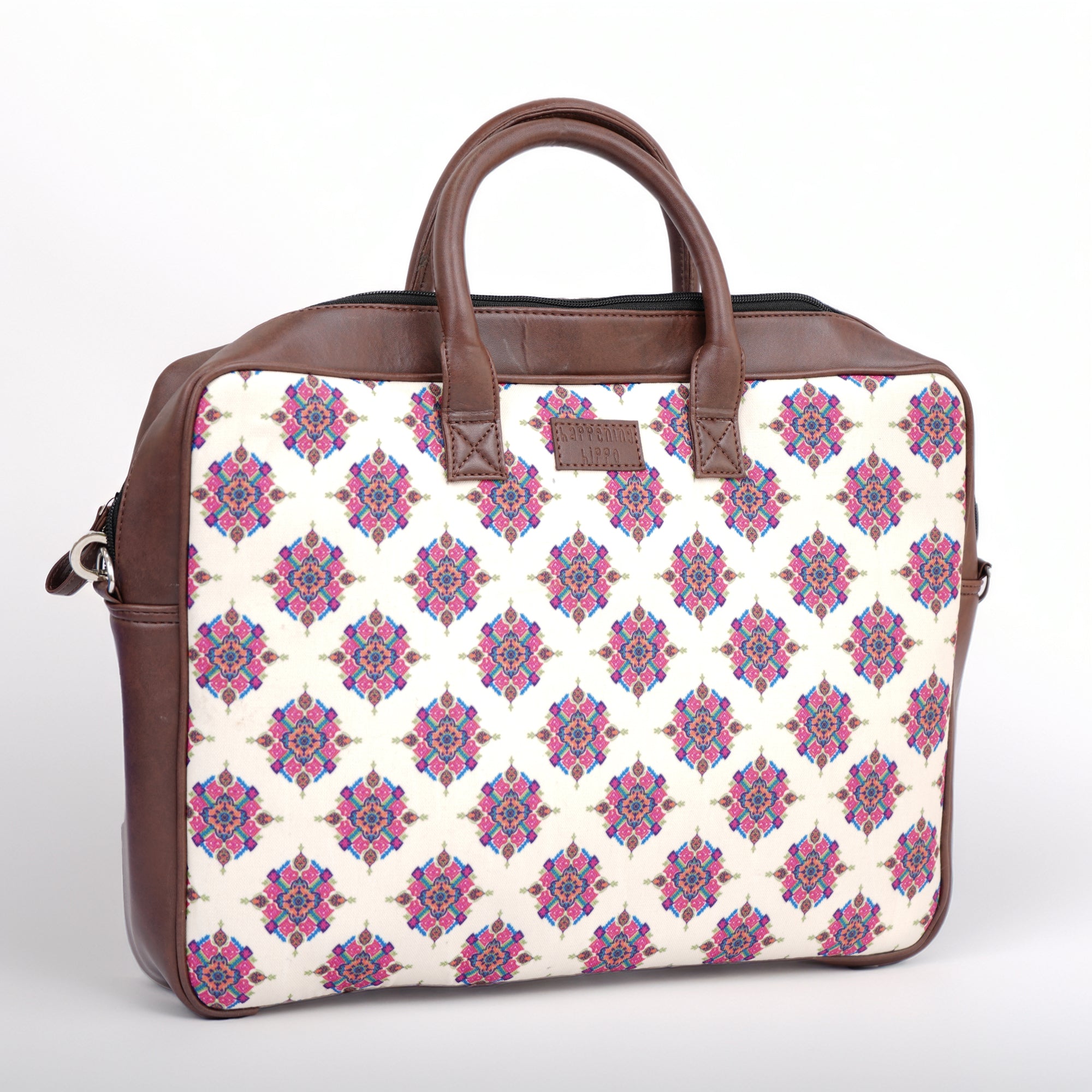 Vanilla with Sass Laptop Hand Bag