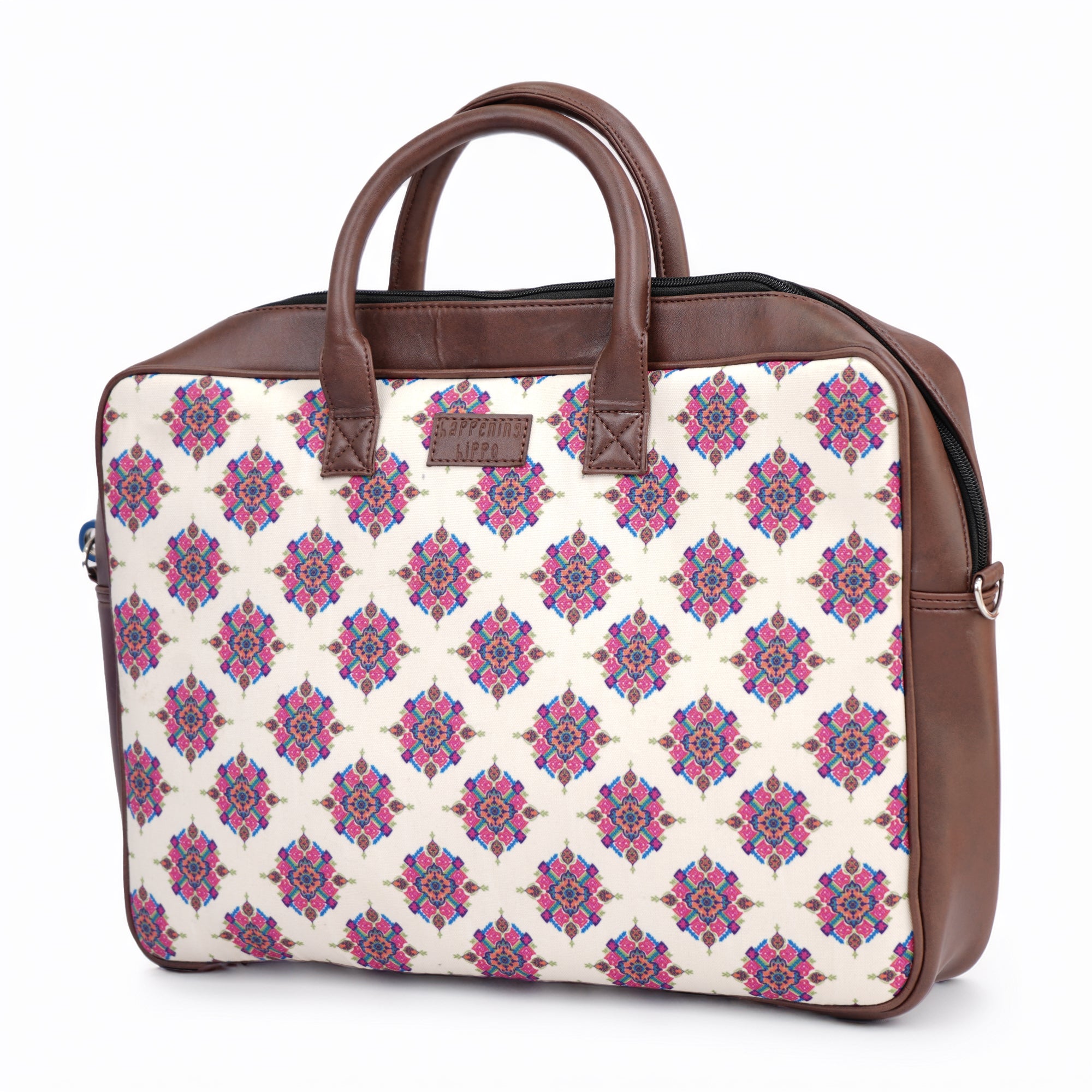 Vanilla with Sass Laptop Hand Bag
