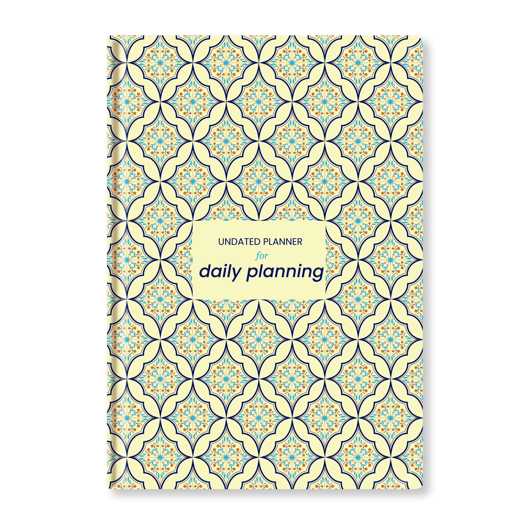 Geometric Undated Planner - 12 Months