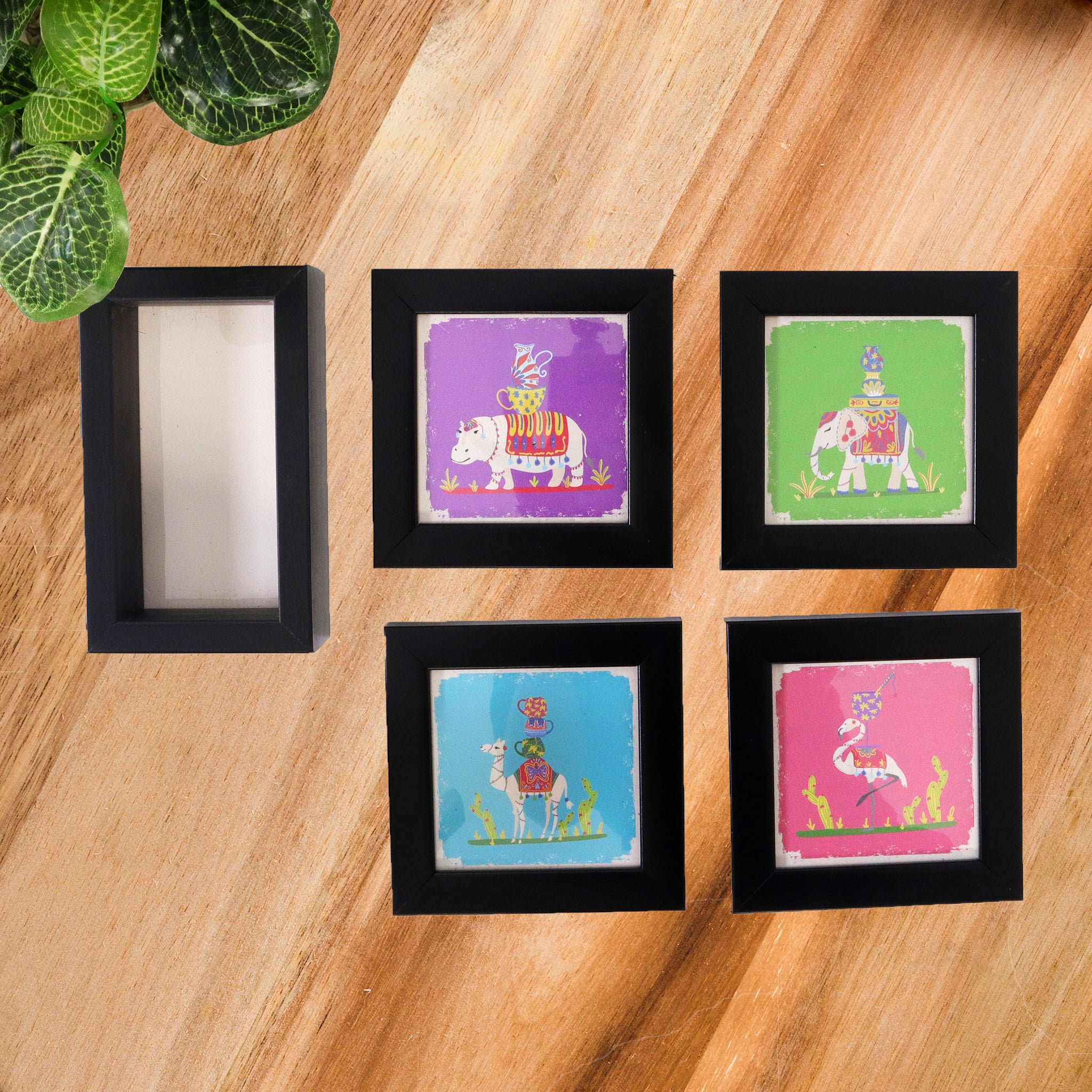 Cute Animal Framed Coaster