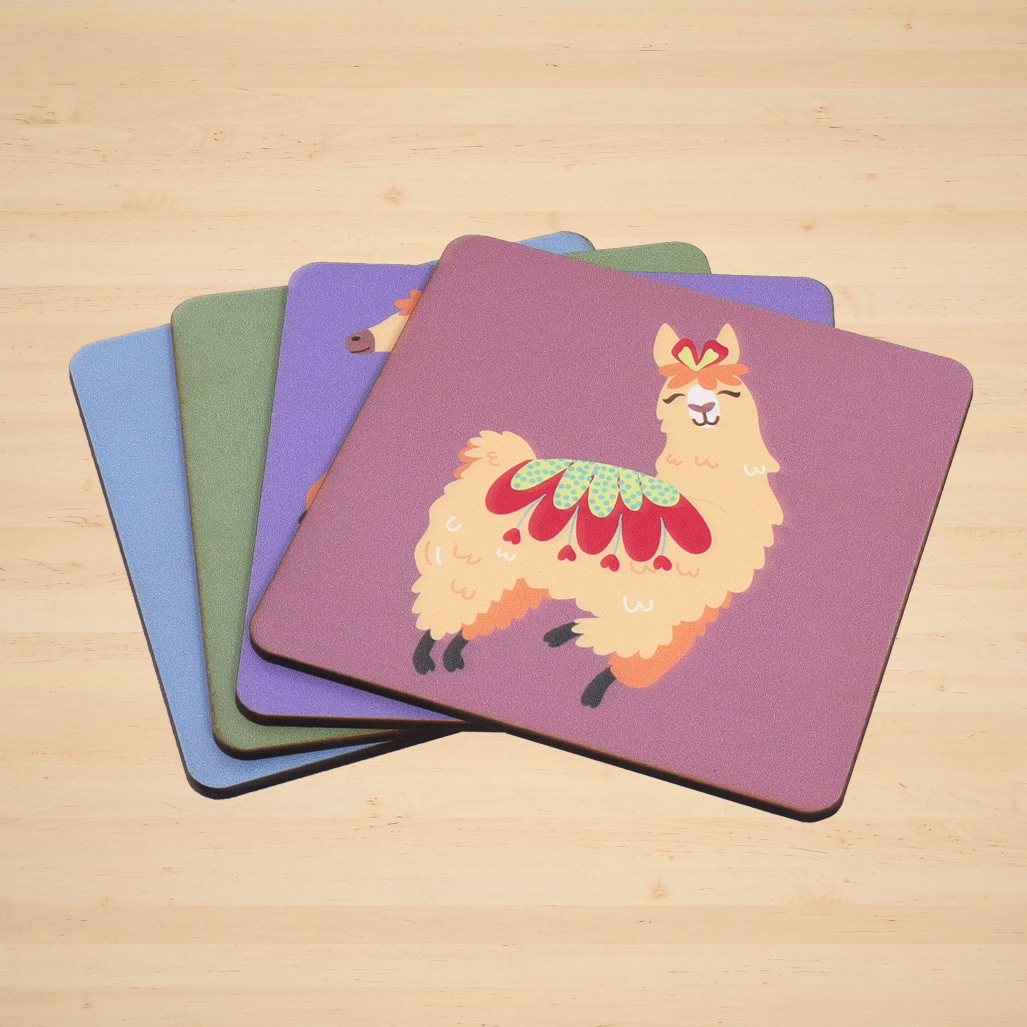 Cute Animals Coaster- Set of 4