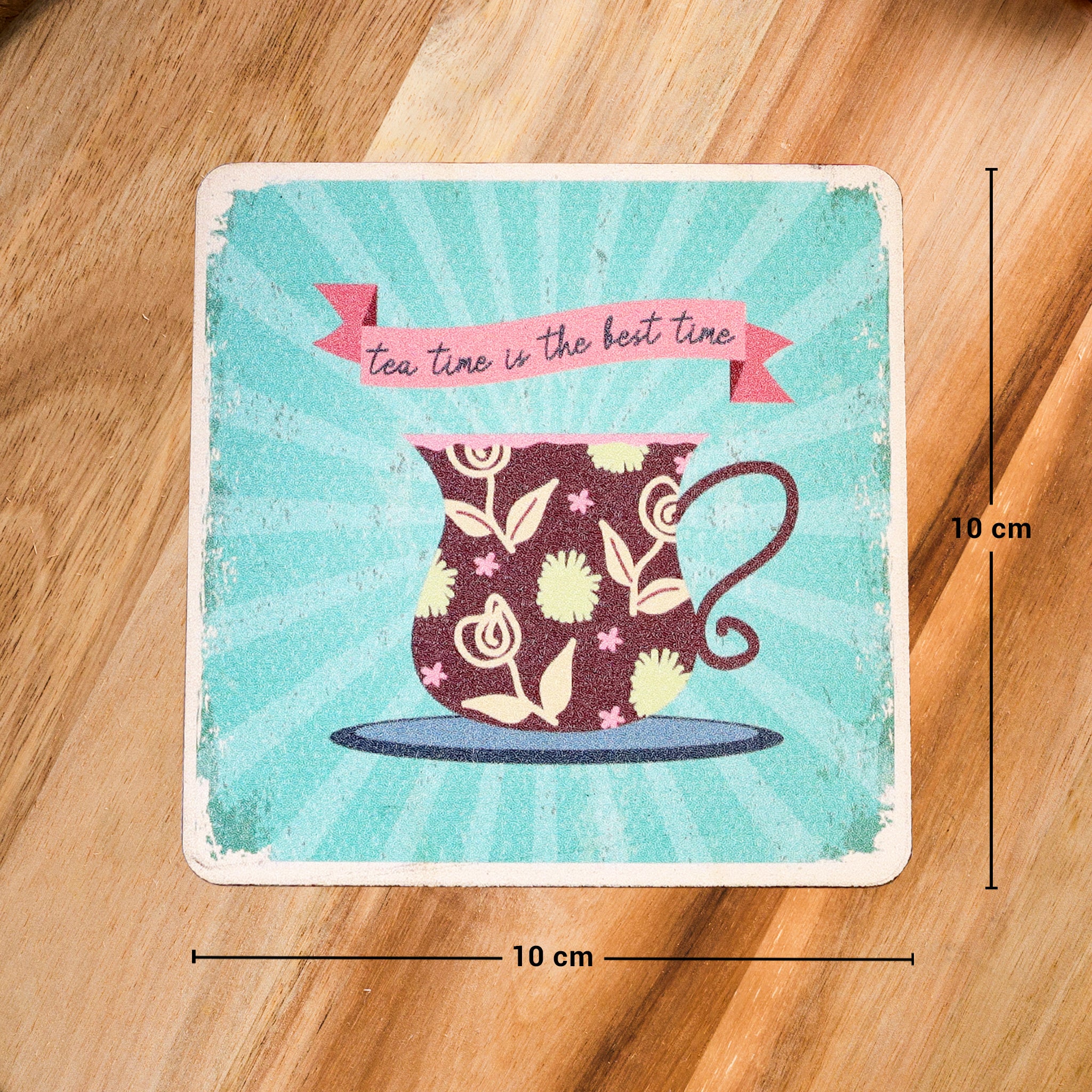 Tea Love Coaster- Set of 4