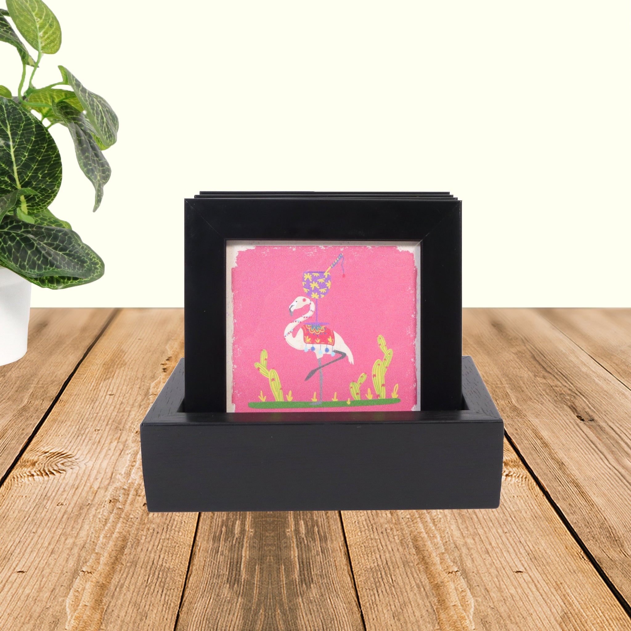 Cute Animal Framed Coaster