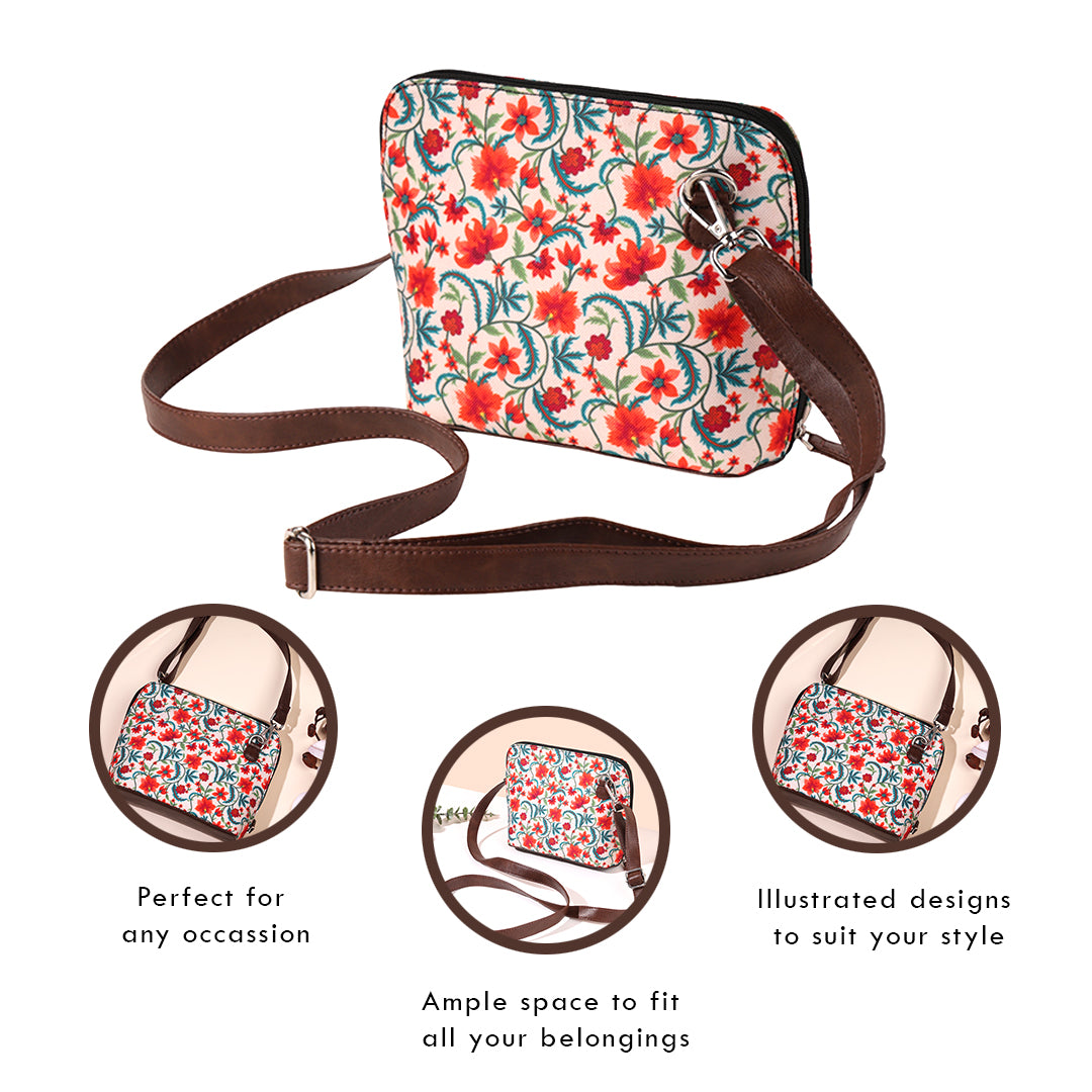 Gulmohar Garden Sling Bag