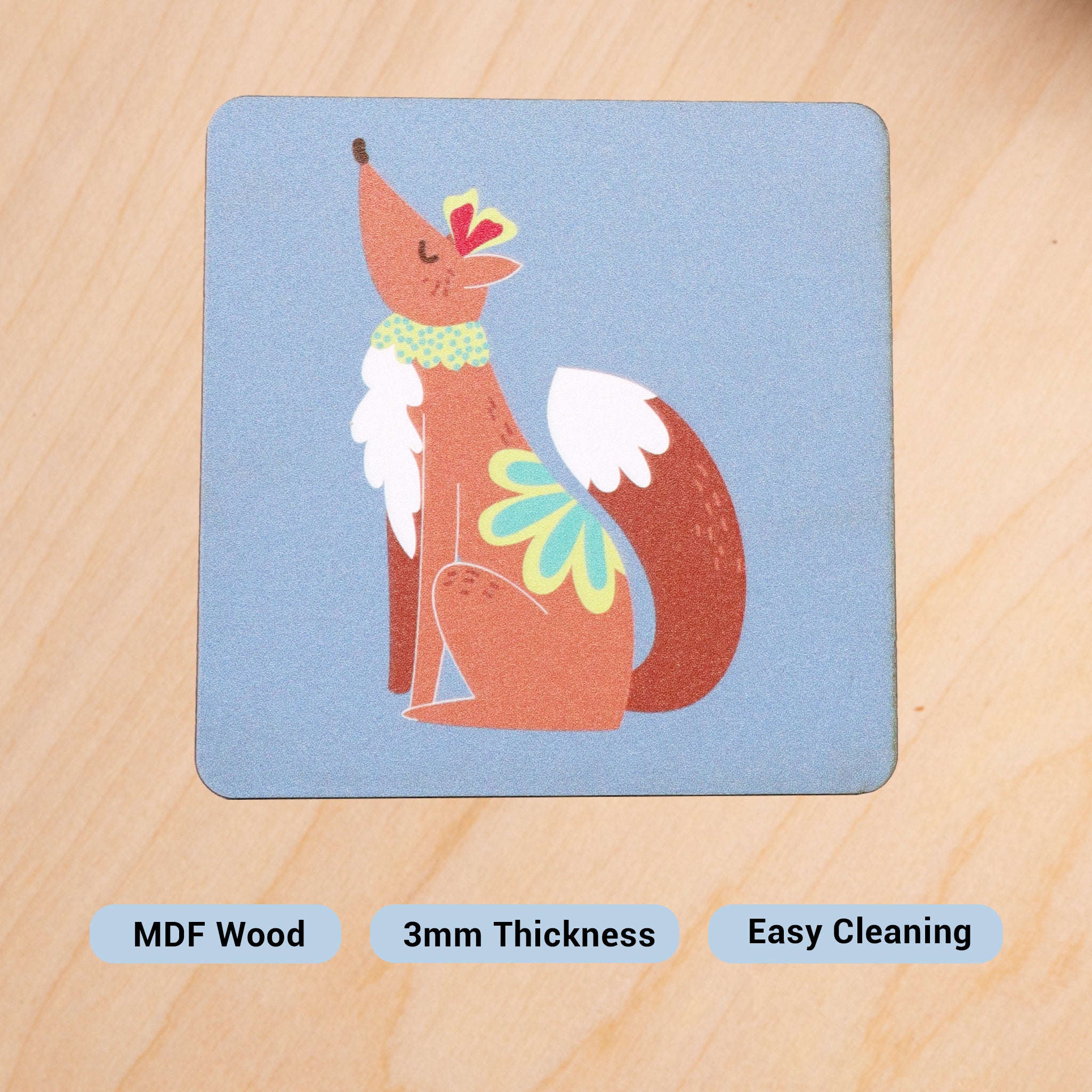 Cute Animals Coaster- Set of 4