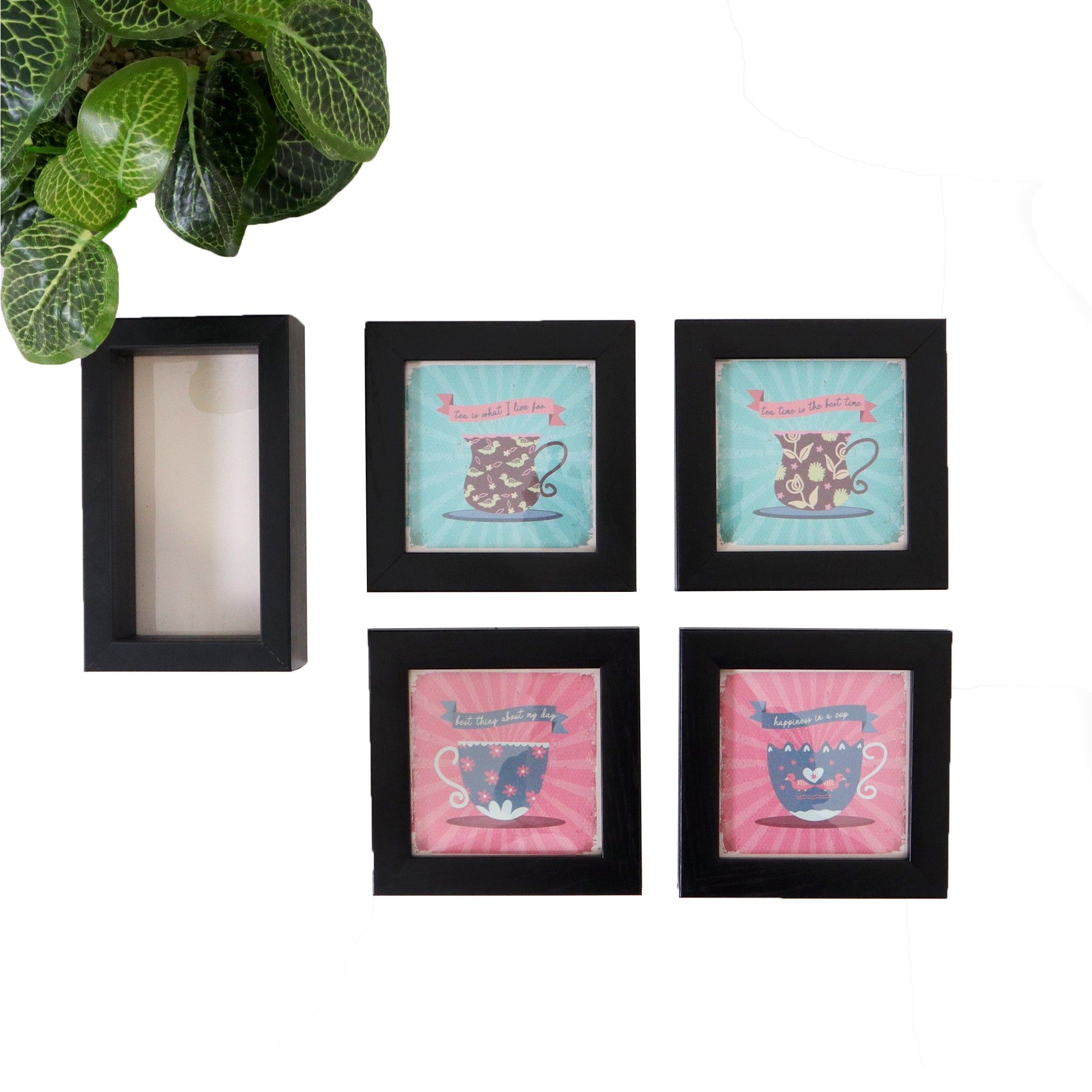 Tea Love Framed Coaster