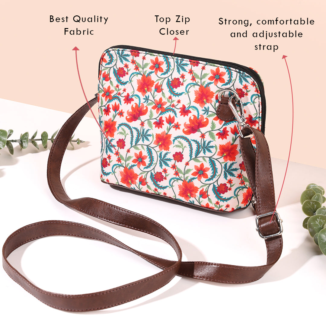 Gulmohar Garden Sling Bag