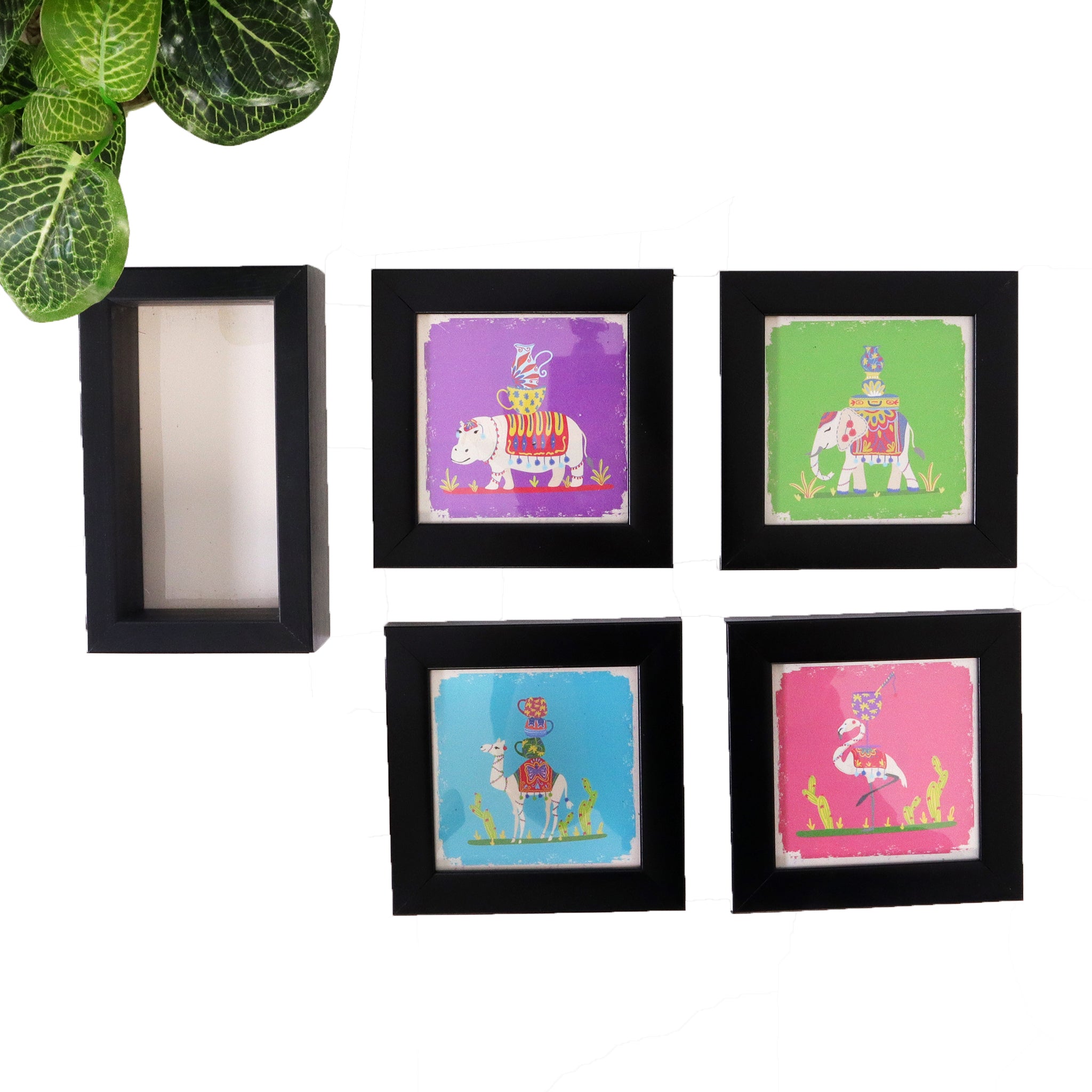 Cute Animal Framed Coaster