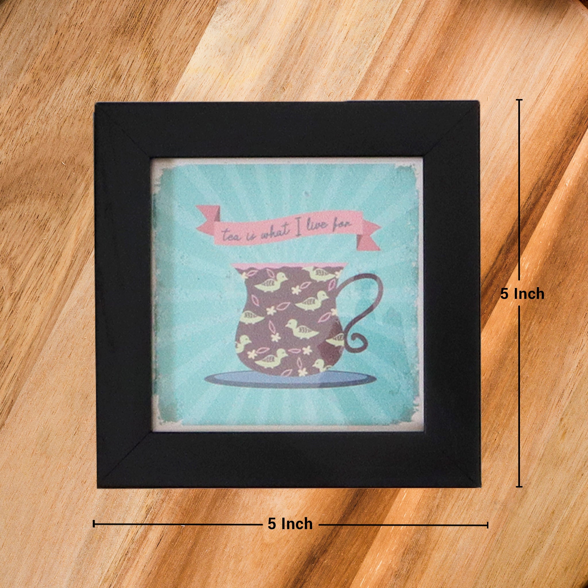 Tea Love Framed Coaster