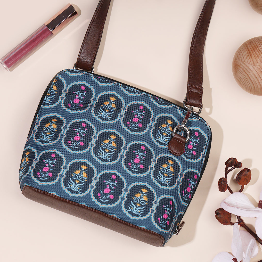 Mughal Motifs Sling Bag