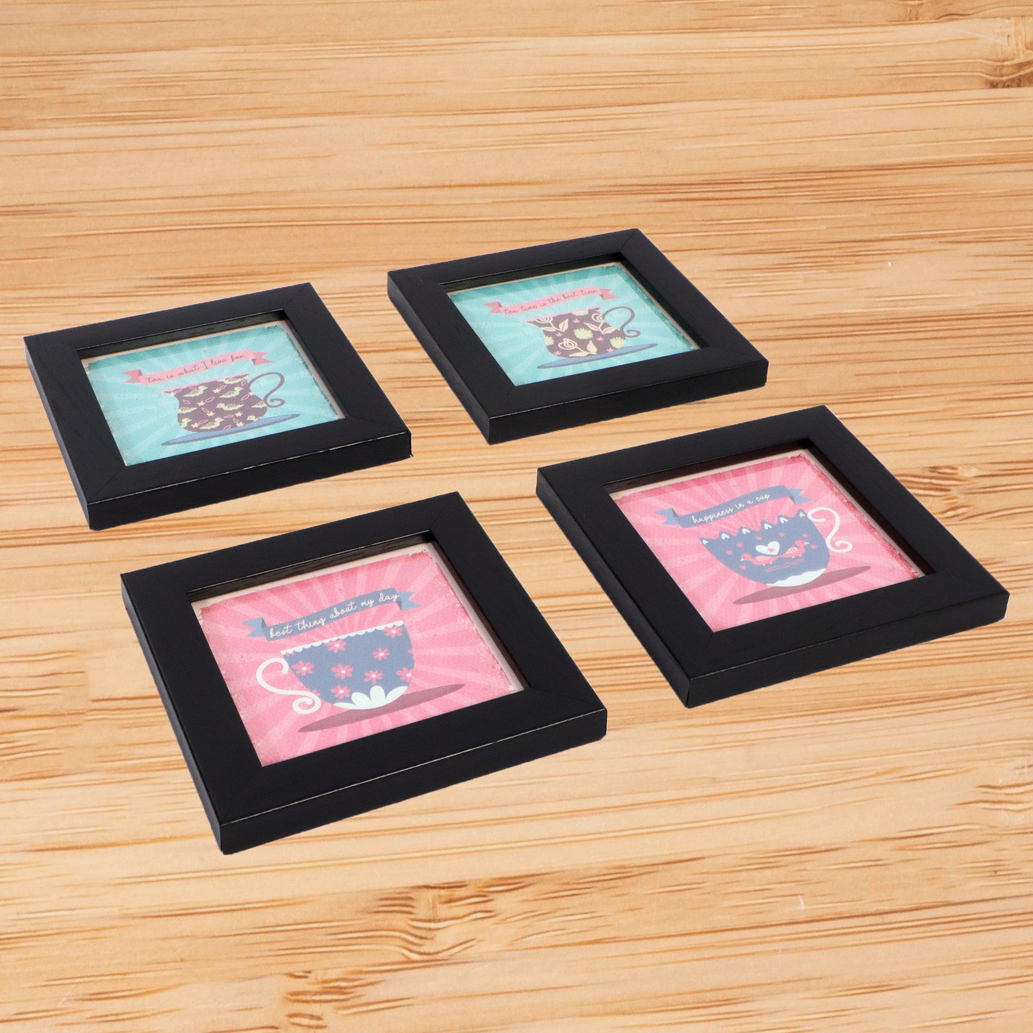 Tea Love Framed Coaster