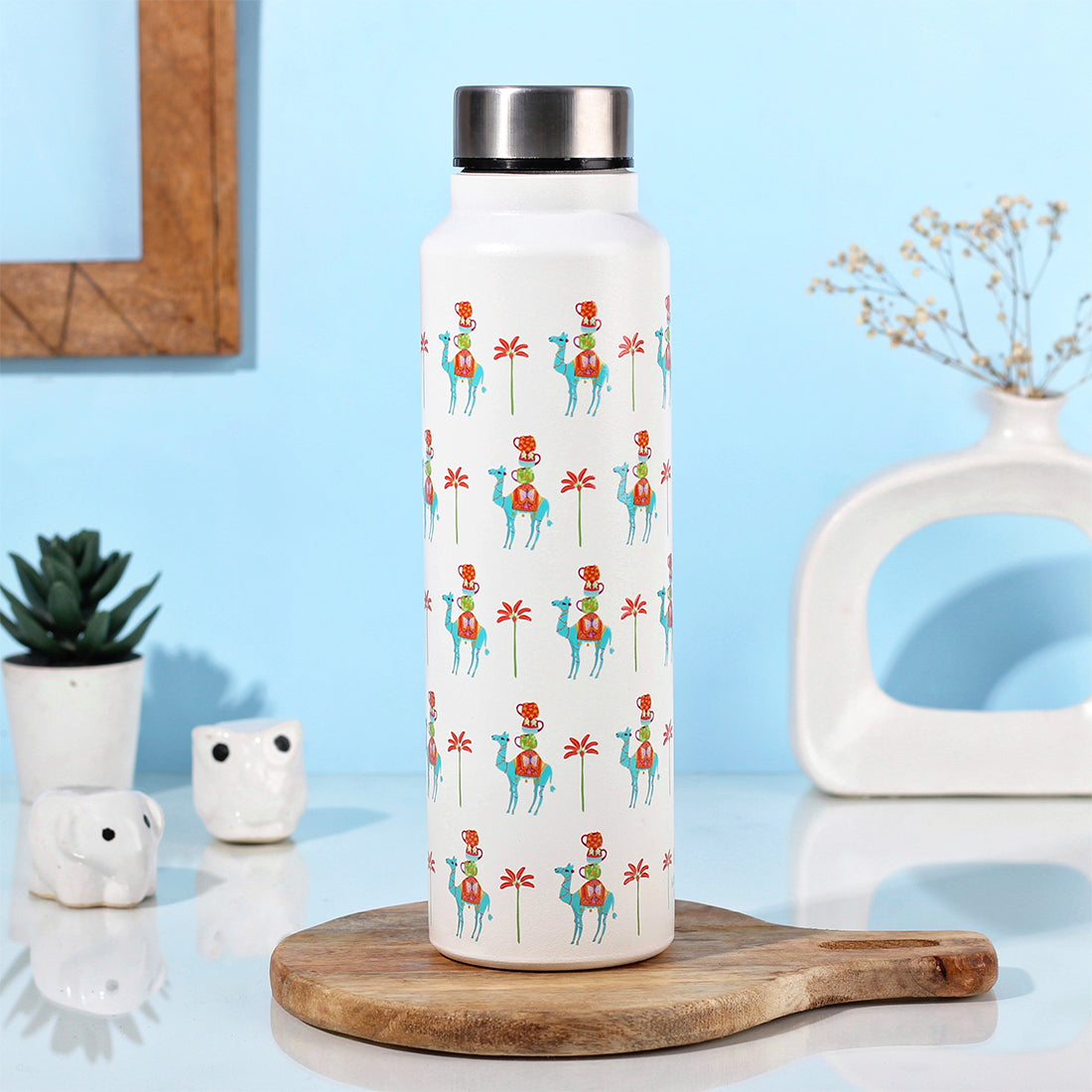 water bottle,printed water bottles,stainless steel water bottles,steel water bottle,happening hippo water bottles