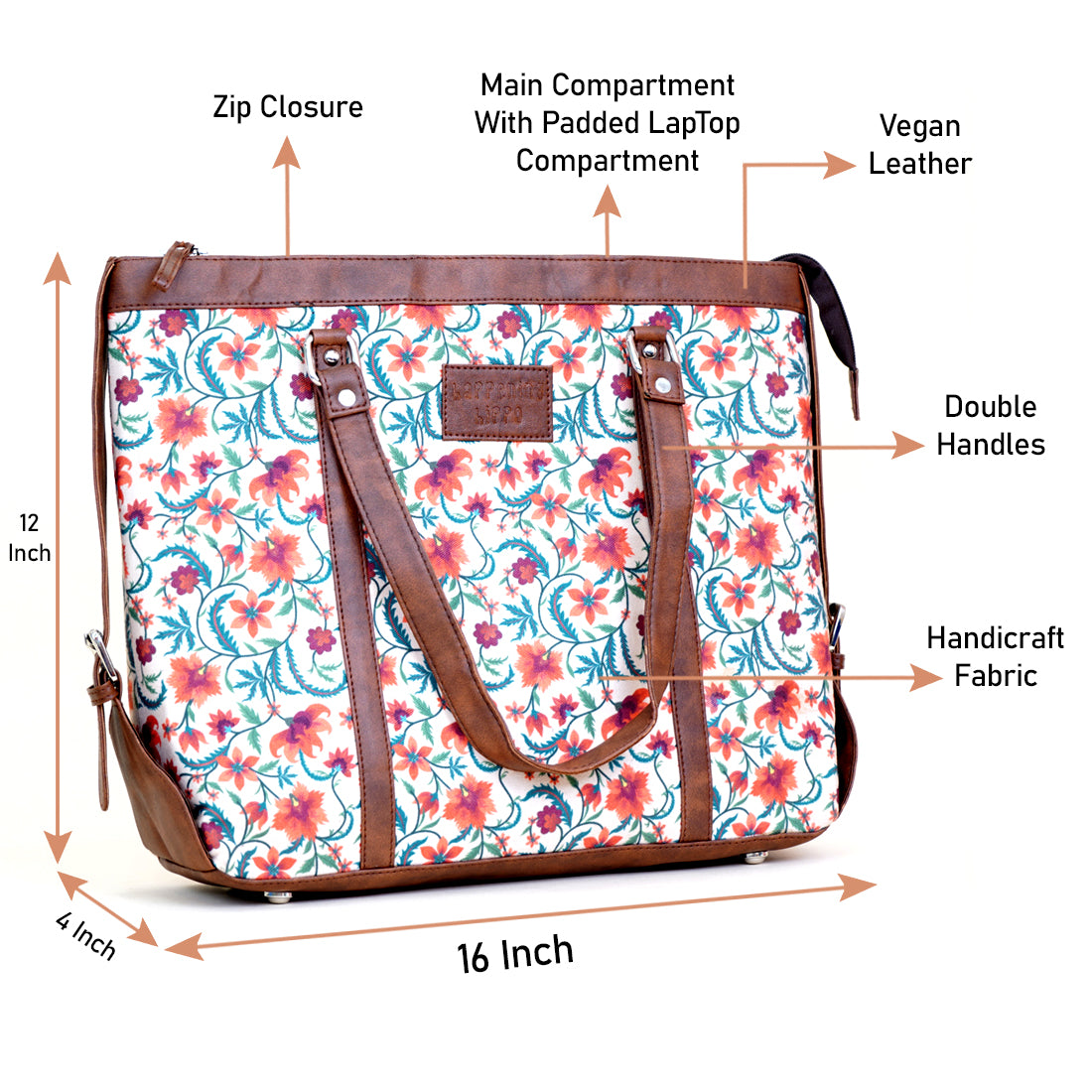 Botanic Bliss Laptop Bag