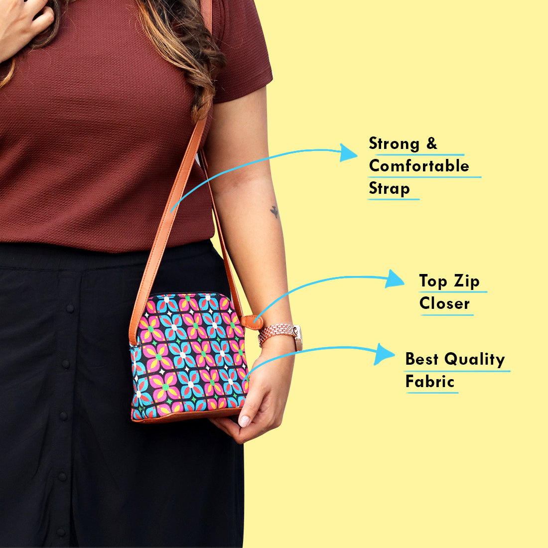 sling bags,sling bags for women,sling bags for ladies,sling women's purse,womens slingbag,shoulder sling bag,side bag flipkart,happening hippo,happening hippo sling bags