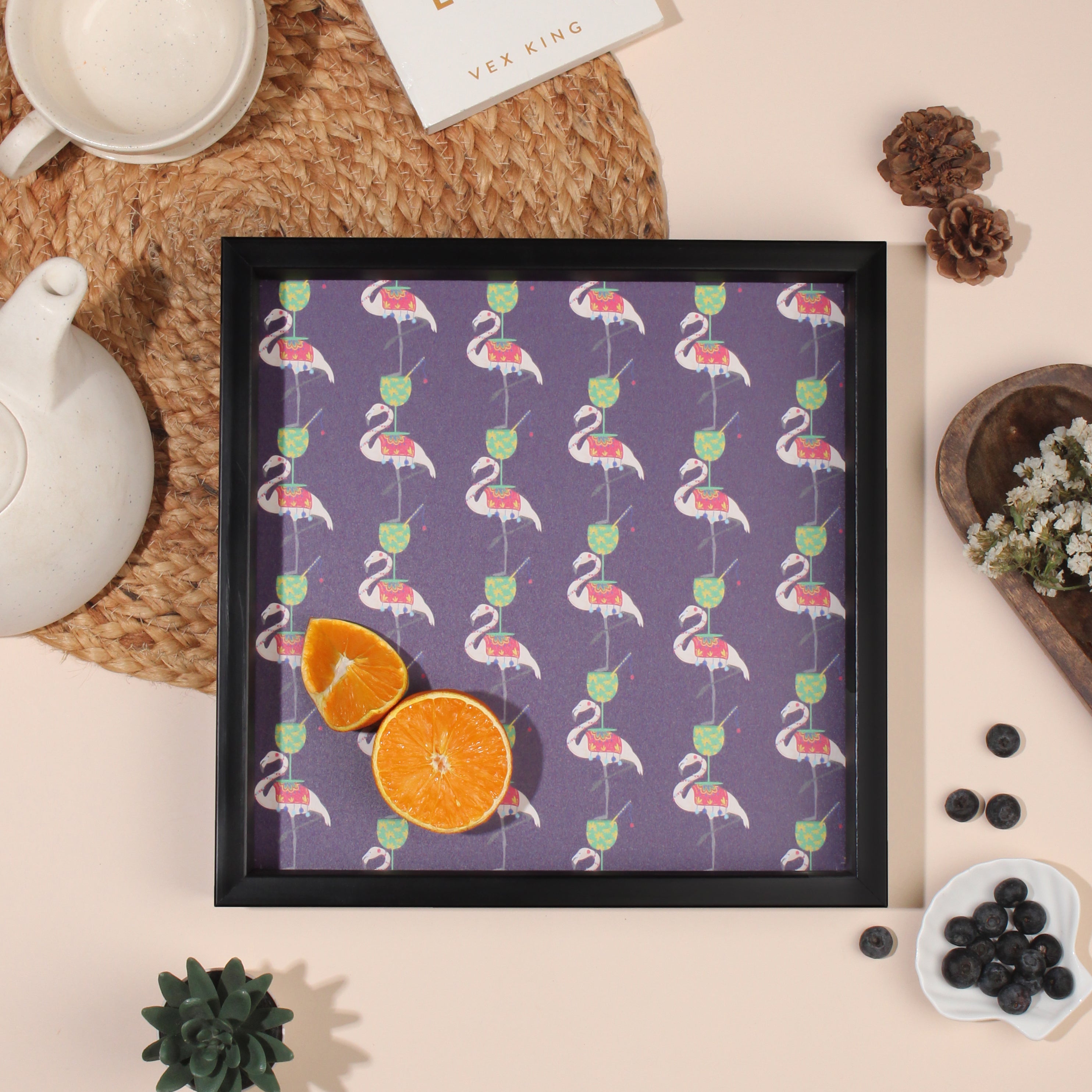 Flamingo Gathering Tray