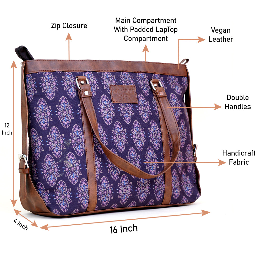 Petal Touch Laptop Bag