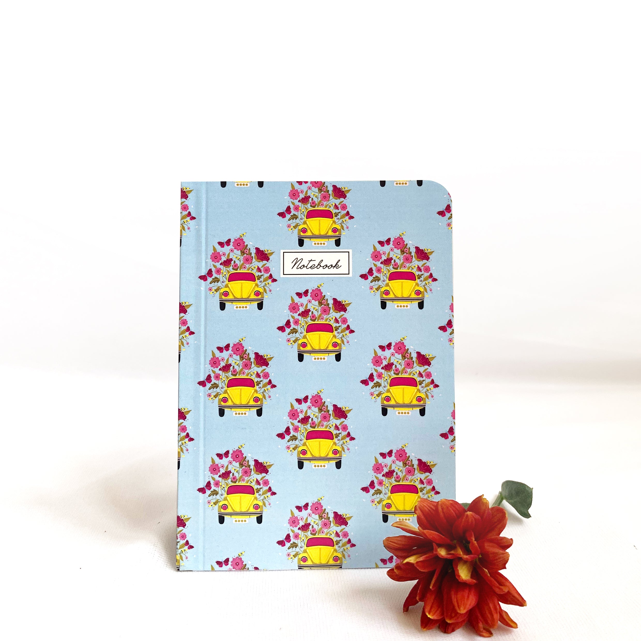 Car Flower Pocket Notebook