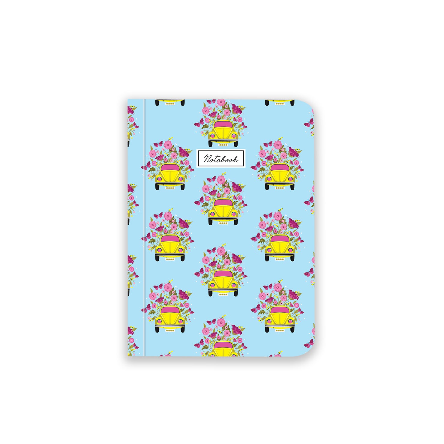 Car Flower Pocket Notebook