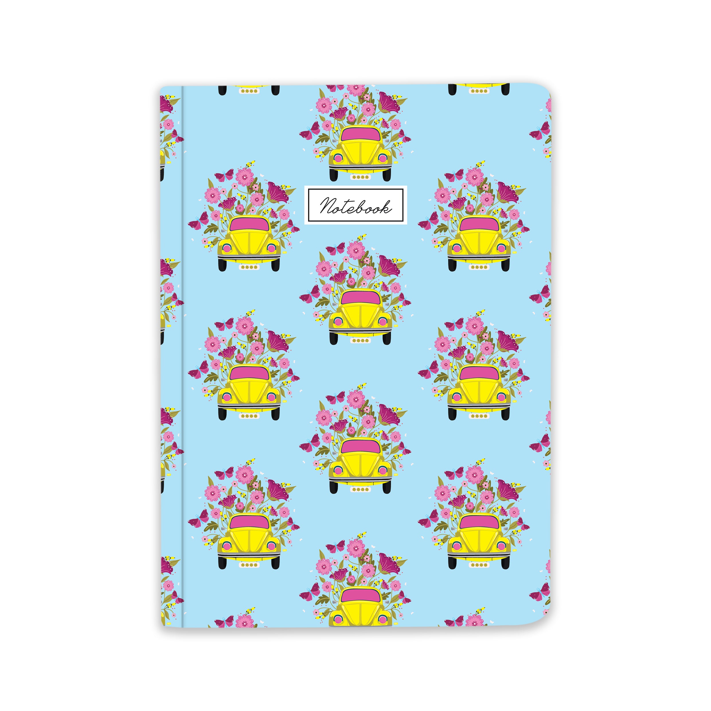 Car Flower Notebook