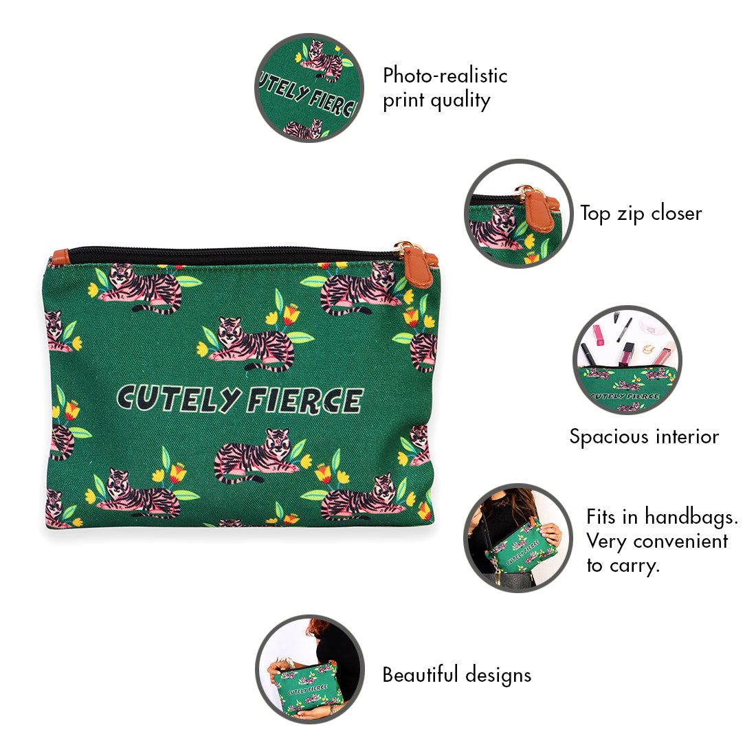 pouches,pouches for women,ladies pouch,pouch bag small,pouch bag for ladies,cotton pouches,women's makeup bag,womens pouch,zipper purse,travel pouch,travel pouch for women,happening hippo pouches