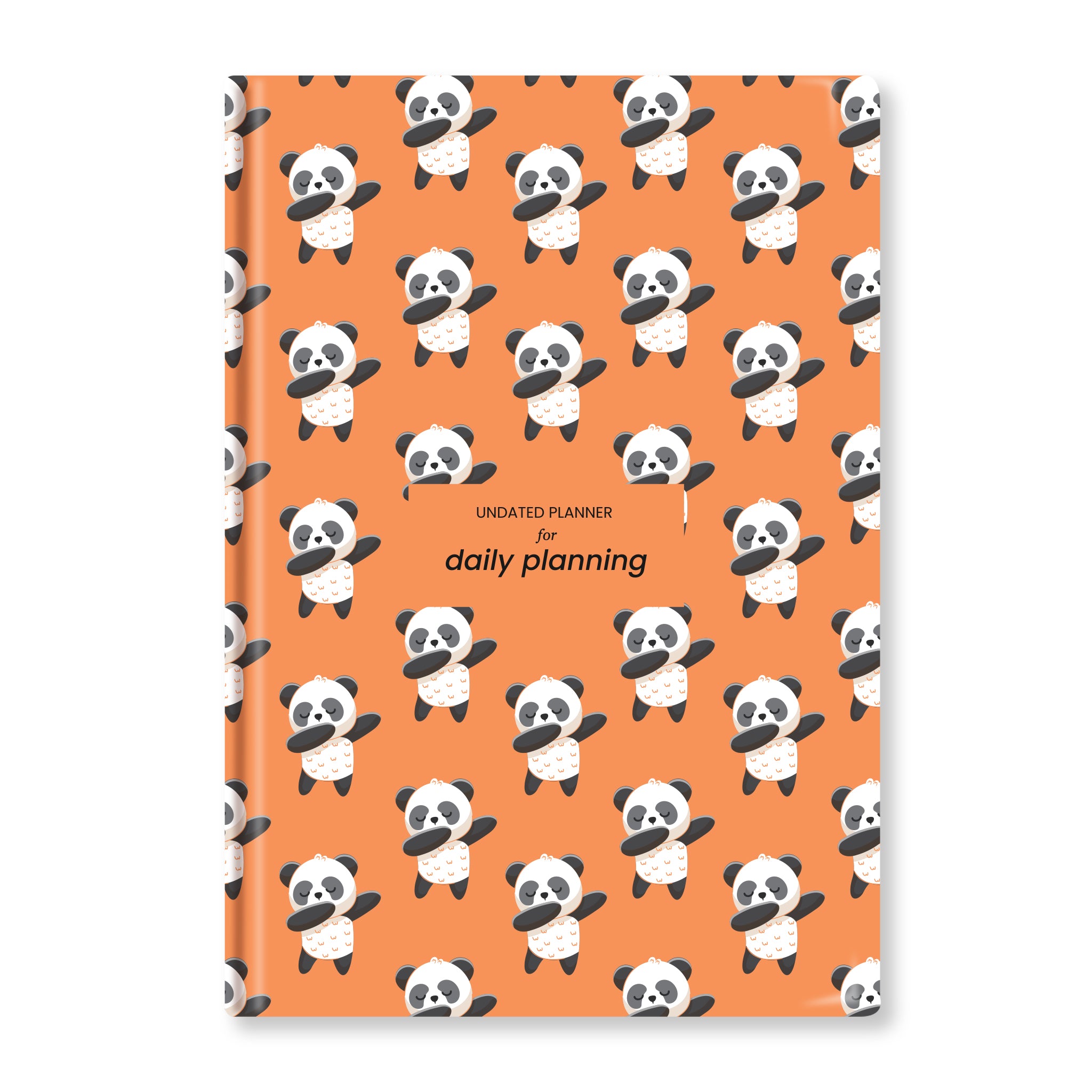 Panda Undated Planner - 12 Months