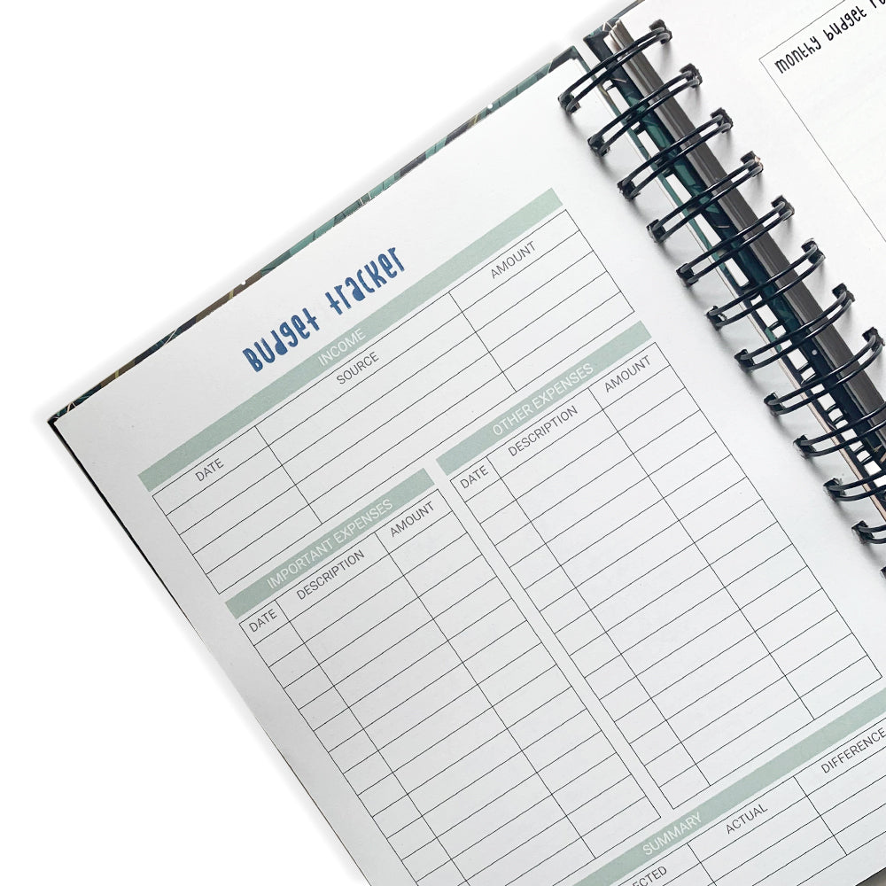 Evergreen Undated Planner