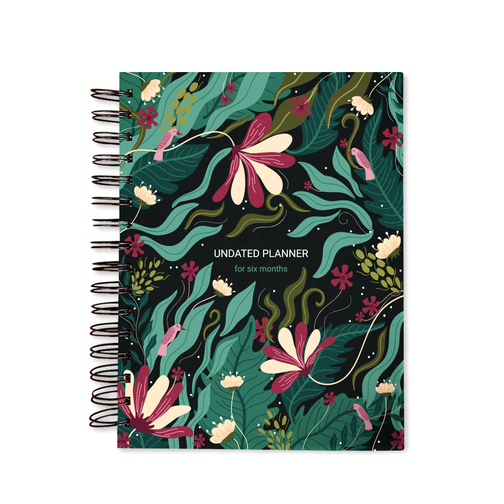 Evergreen Undated Planner