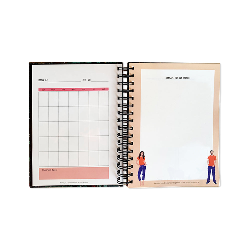 Evergreen Undated Planner