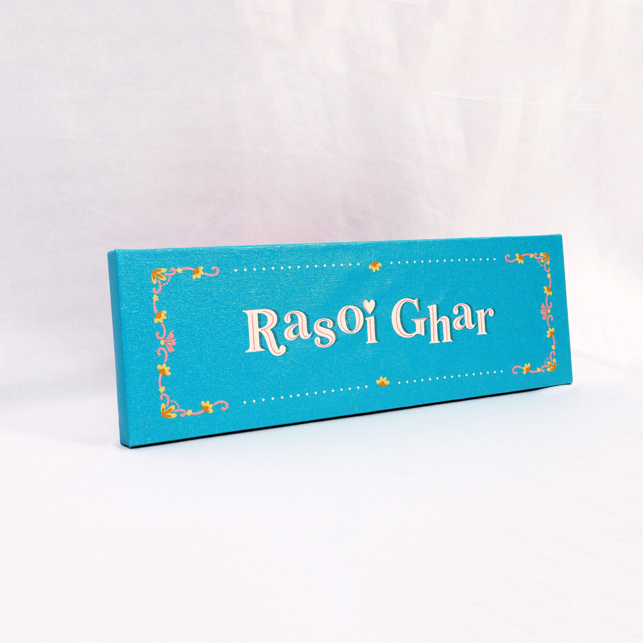 Rasoi Ghar English Canvas Wall Art