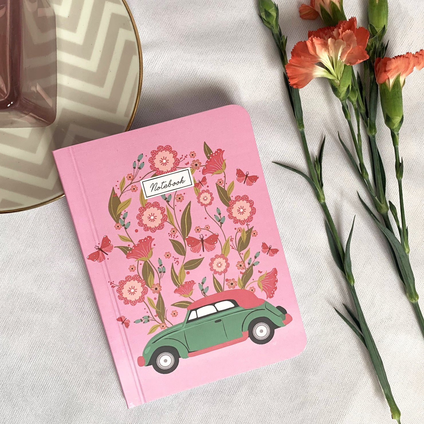 Vintage Car Pocket Notebook