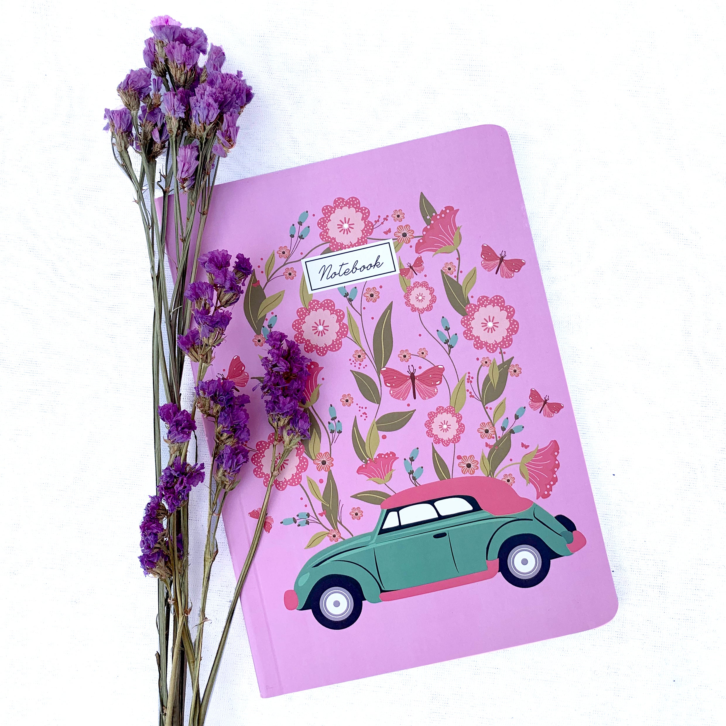 Vintage Car Notebook