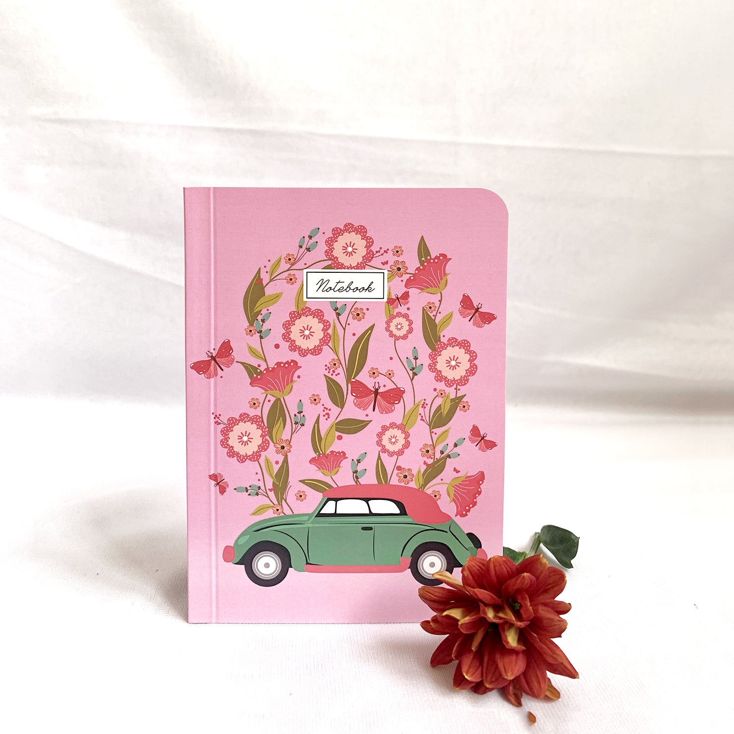 Vintage Car Pocket Notebook