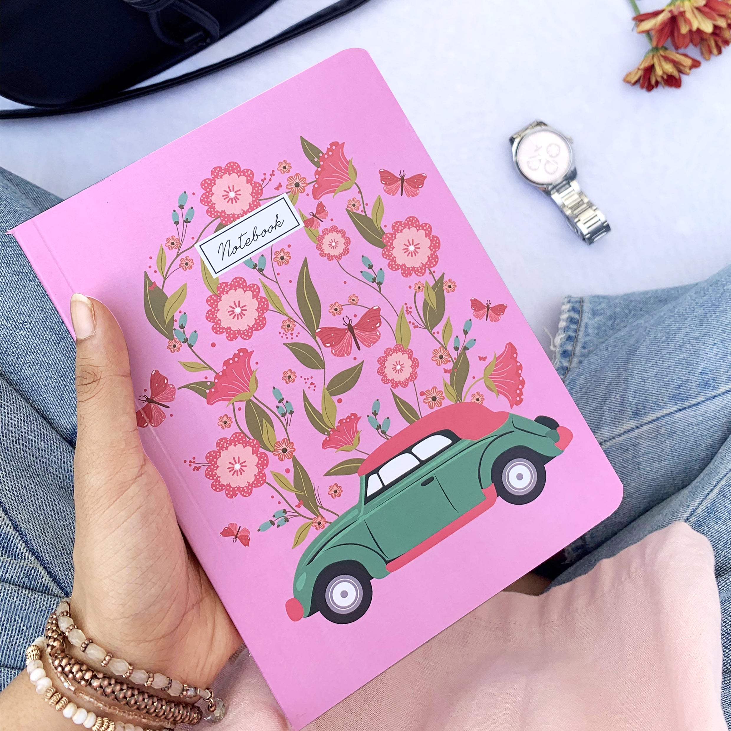 Vintage Car Notebook