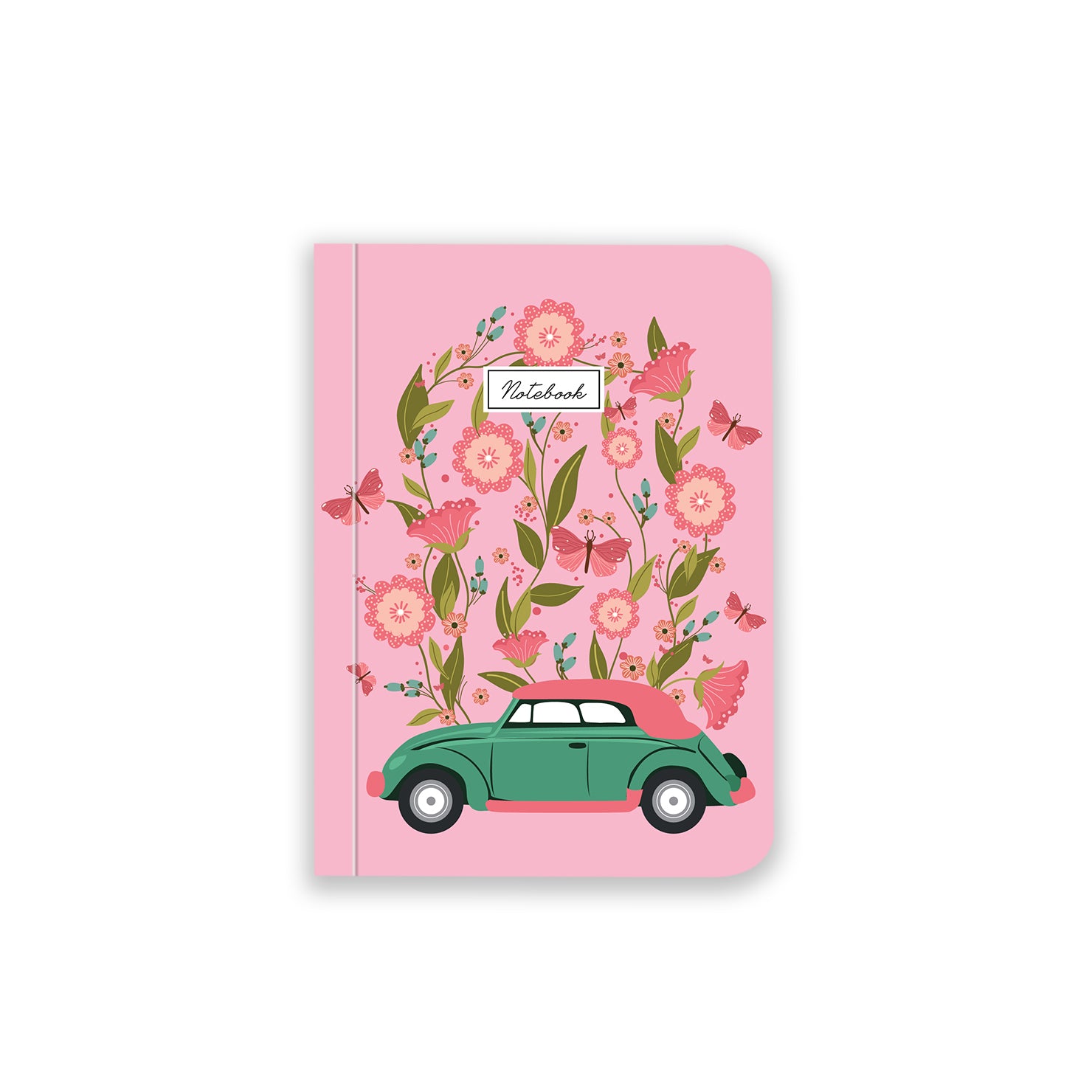 Vintage Car Pocket Notebook