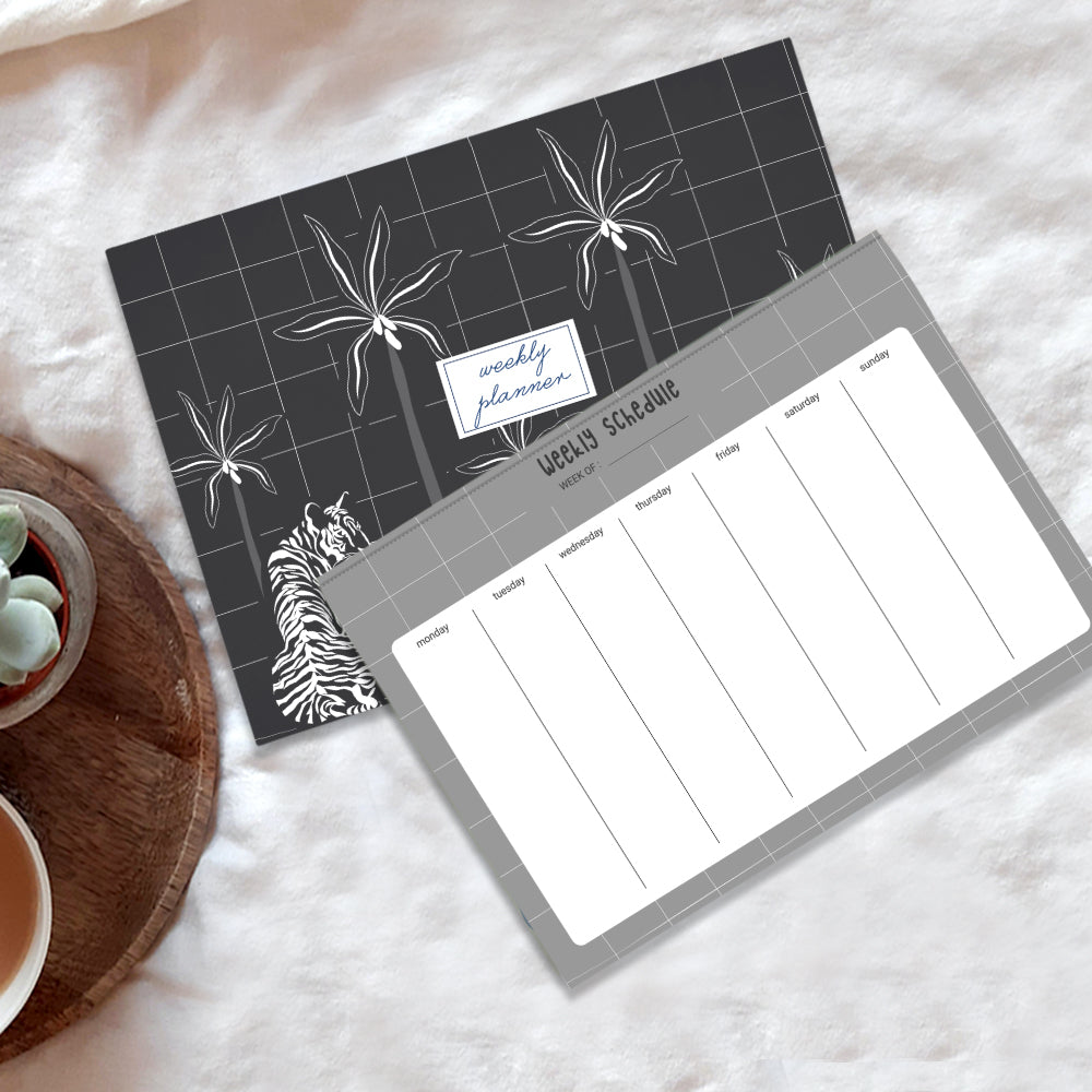 Grey Forest Weekly Planner