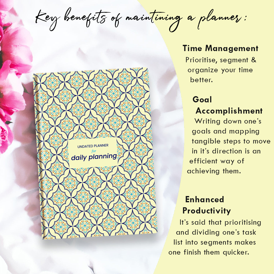 Geometric Undated Planner - 12 Months